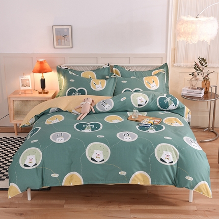 91家纺网 家纺一手货源 找家纺 （总）棉立方家纺 2022新款-床笠款四件套