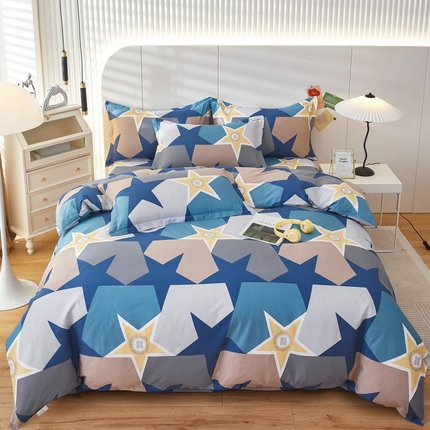 91家纺网 家纺一手货源 找家纺 （总）京天家纺 2024新款40支全棉12868床单款四件套（尺寸足，有预留）