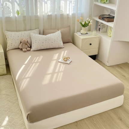 91家纺网 家纺一手货源 找家纺 （总）雅阁尔 2024新款水洗云朵棉单品系列-床笠单件单床笠