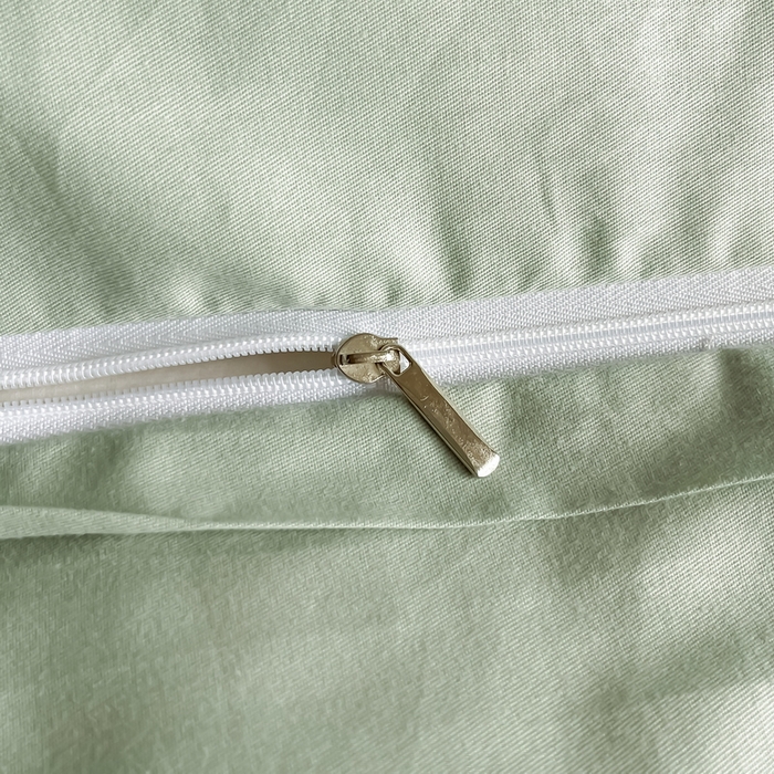 91家纺网 家纺一手货源 找家纺 一帆毯业 2024新款全棉纯色刺绣麻绳滚边四件套 繁星蓝