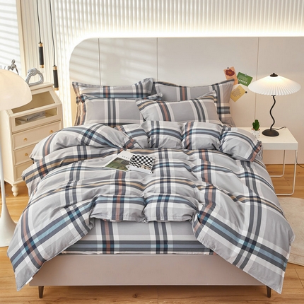 91家纺网 家纺一手货源 找家纺 （总）京天家纺 2024新款40支全棉12868床笠款四件套