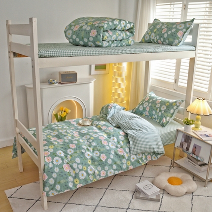 91家纺网 家纺一手货源 找家纺 （总）京天家纺 2024新款全棉印花13372学生三件套