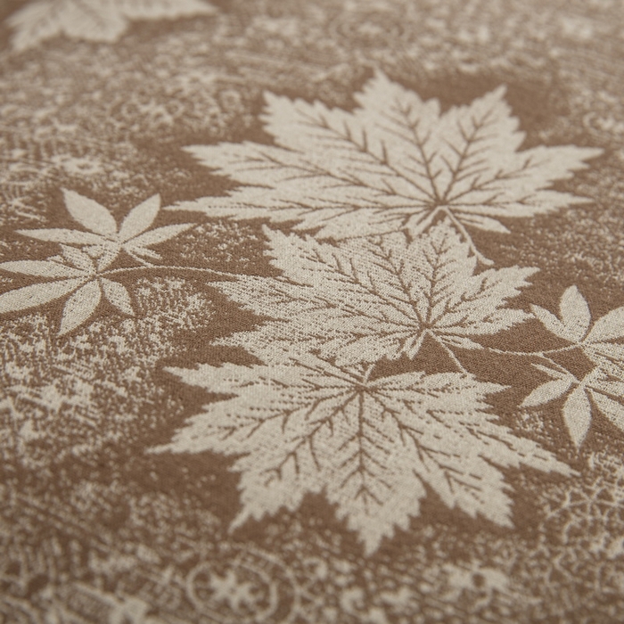 91家纺网 家纺一手货源 找家纺 鲁爱 2025新款全棉色织双层纱布流苏款四件套 秋韵-浅咖