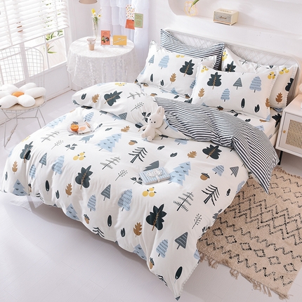 91家纺网 家纺一手货源 找家纺 （总）棉立方家纺 2022新款-床笠款四件套