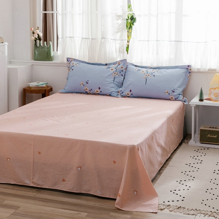 91家纺网 家纺一手货源 找家纺 （总）京天家纺 2024新款12868全棉直角单品床单