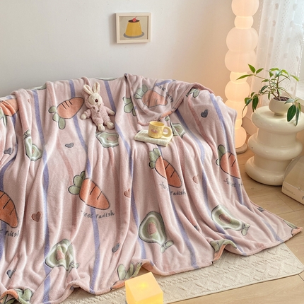 91家纺网 家纺一手货源 找家纺 （总）悦织湾家纺 2025新款加厚雪花绒印花多功能毛毯牛奶绒休闲盖毯子跨境专供外贸出口电商热销款