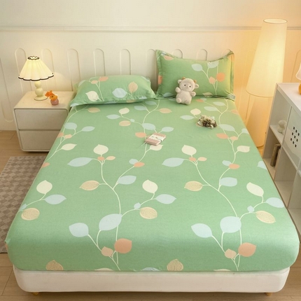 91家纺网 家纺一手货源 找家纺 （总）棉立方家纺 2024新款A类加厚生态磨毛单床笠