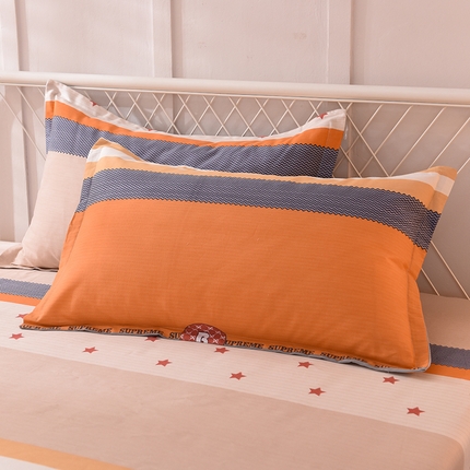 91家纺网 家纺一手货源 找家纺 （总）棉立方家纺 2024新款全棉喷气印花四件套单品系列-枕套