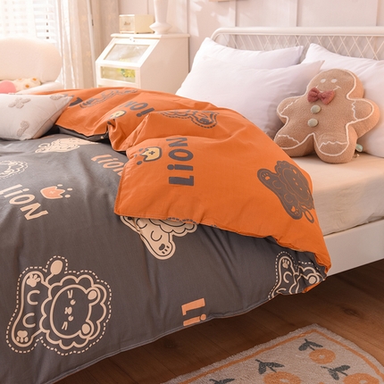 91家纺网 家纺一手货源 找家纺 （总）棉立方家纺 2024新款全棉喷气印花四件套单品系列-被套