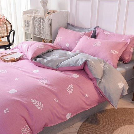 91家纺网 家纺一手货源 找家纺 （总）棉立方家纺 2024新款全棉喷气印花四件套单品系列-四件套