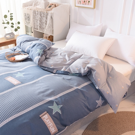 91家纺网 家纺一手货源 找家纺 （总）棉立方家纺 2024年6月新出款式全棉印花四件套单品系列-被套