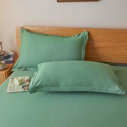 91家纺网 家纺一手货源 找家纺 （总）棉立方家纺 2024新款A类全棉纯色单枕套