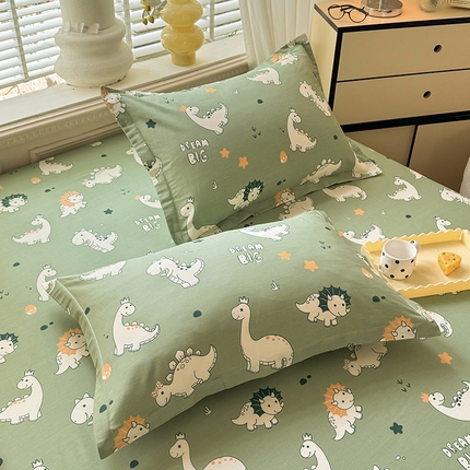 91家纺网 家纺一手货源 找家纺 （总）棉立方家纺 2024年6月新出款式全棉印花四件套单品系列-枕套