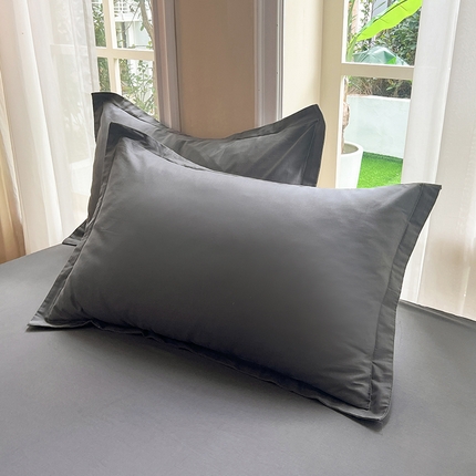 91家纺网 家纺一手货源 找家纺 （总）棉立方家纺 2023新款亲肤全棉纯色单品套件系列-单独枕套