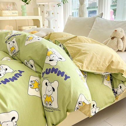 91家纺网 家纺一手货源 找家纺 （总）棉立方家纺 2024新款全棉喷气印花四件套单品系列-被套