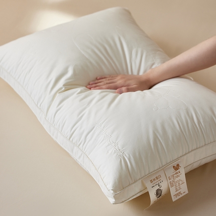 91家纺网 家纺一手货源 找家纺 （总）2024新款单边立体蚕丝枕枕头枕芯