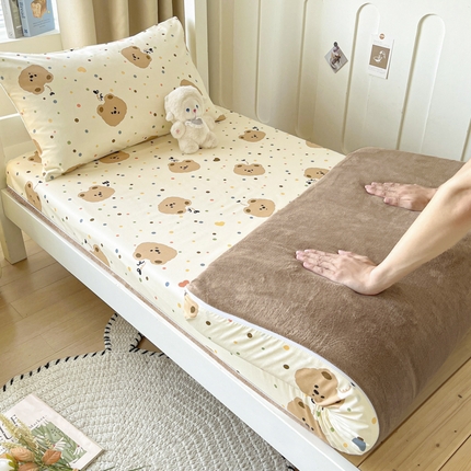 91家纺网 家纺一手货源 找家纺 （总）寻米 2024新款AB双面学生床垫套