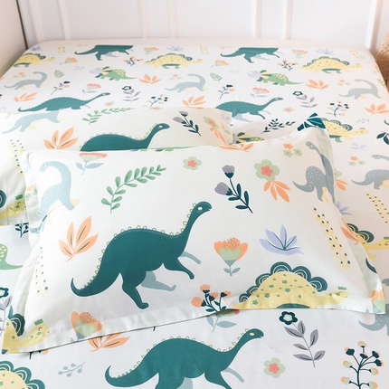 91家纺网 家纺一手货源 找家纺 （总）棉立方家纺 2024新款全棉喷气印花四件套单品系列-枕套