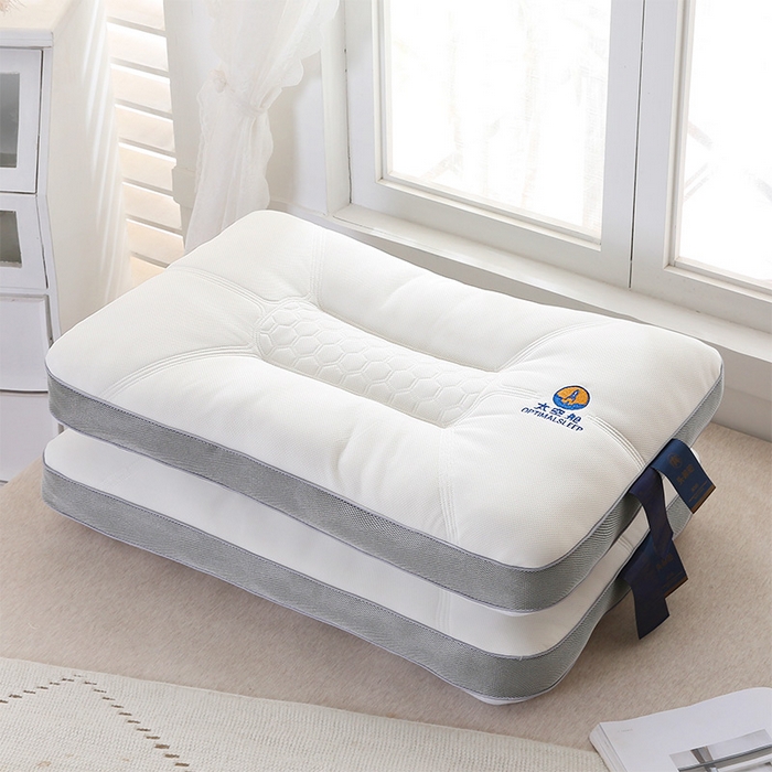 91家纺网 家纺一手货源 找家纺 （总）2024新款针织棉太空舱护肩枕乳胶枕头枕芯