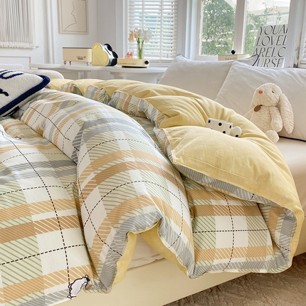 91家纺网 家纺一手货源 找家纺 （总）棉立方家纺 2024新款全棉喷气印花四件套单品系列-被套