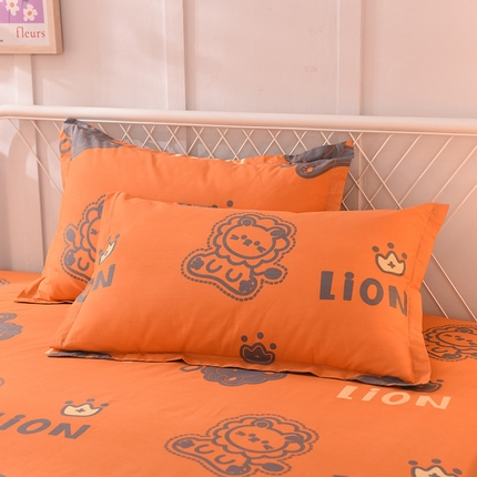 91家纺网 家纺一手货源 找家纺 （总）棉立方家纺 2024新款全棉喷气印花四件套单品系列-枕套