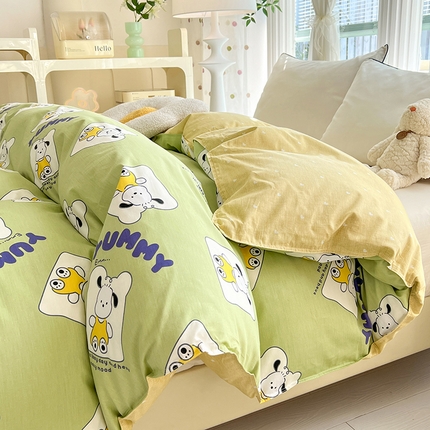 91家纺网 家纺一手货源 找家纺 （总）棉立方家纺 2024年6月新出款式全棉印花四件套单品系列-被套