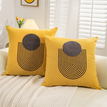 91家纺网 家纺一手货源 找家纺 （总）仁宇枕业 2024新款 雪尼尔u型抱枕抱枕靠枕靠垫腰枕头枕芯系列