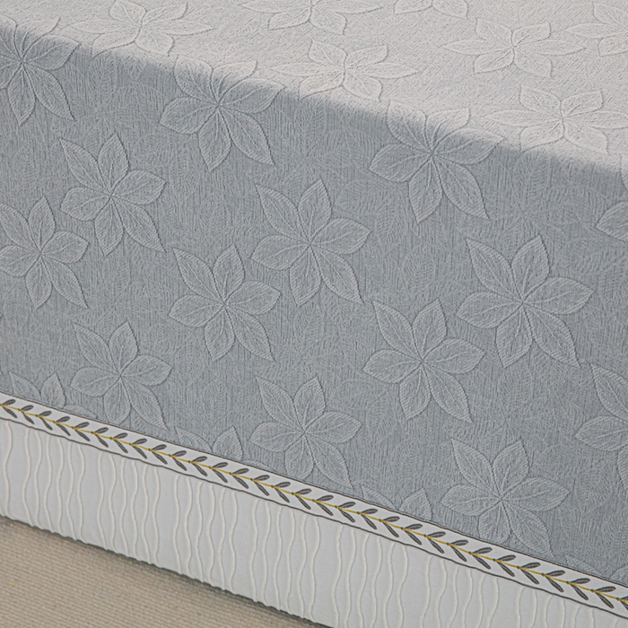 91家纺网 家纺一手货源 找家纺 手艺人家纺 2025新款雪尼尔提花复合炕盖榻榻米炕垫 XK3725灰