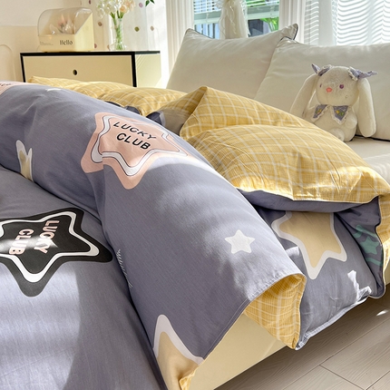 91家纺网 家纺一手货源 找家纺 （总）棉立方家纺 2024年6月新出款式全棉印花四件套单品系列-被套