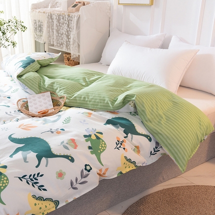 91家纺网 家纺一手货源 找家纺 （总）棉立方家纺 2024新款全棉喷气印花四件套单品系列-被套