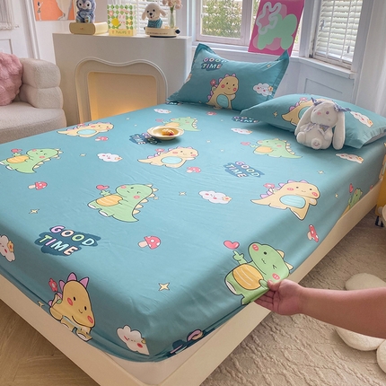 91家纺网 家纺一手货源 找家纺 （总）棉立方家纺 2023新款全棉时尚印花单品套件系列-单独床笠