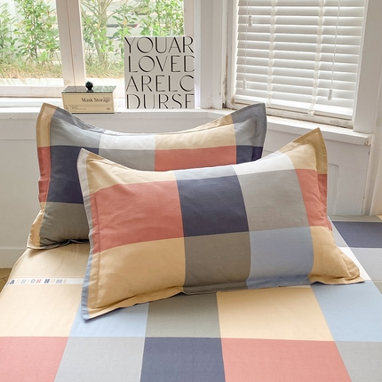 91家纺网 家纺一手货源 找家纺 （总）棉立方家纺 2023新款全棉时尚印花单品套件系列-单独枕套