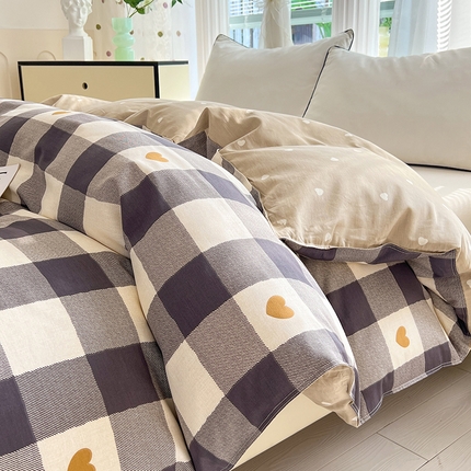 91家纺网 家纺一手货源 找家纺 （总）棉立方家纺 2024新款全棉喷气印花四件套单品系列-被套