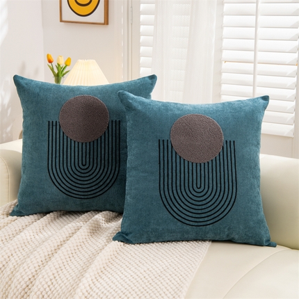 91家纺网 家纺一手货源 找家纺 （总）仁宇枕业 2024新款 雪尼尔u型抱枕抱枕靠枕靠垫腰枕头枕芯系列