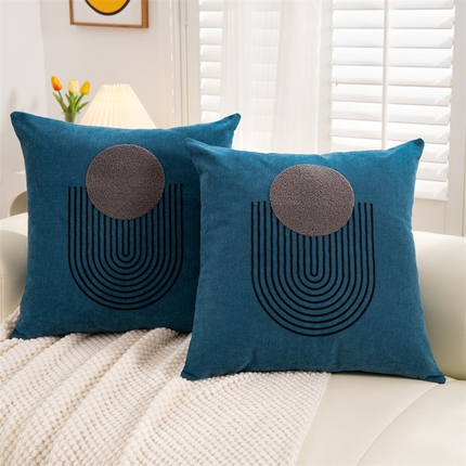 91家纺网 家纺一手货源 找家纺 （总）仁宇枕业 2024新款 雪尼尔u型抱枕抱枕靠枕靠垫腰枕头枕芯系列