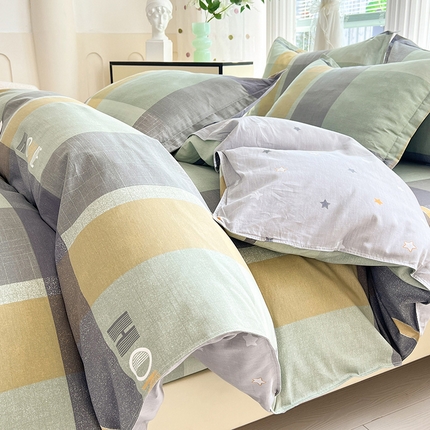 91家纺网 家纺一手货源 找家纺 （总）棉立方家纺 2024年6月新出款式全棉印花四件套单品系列-四件套