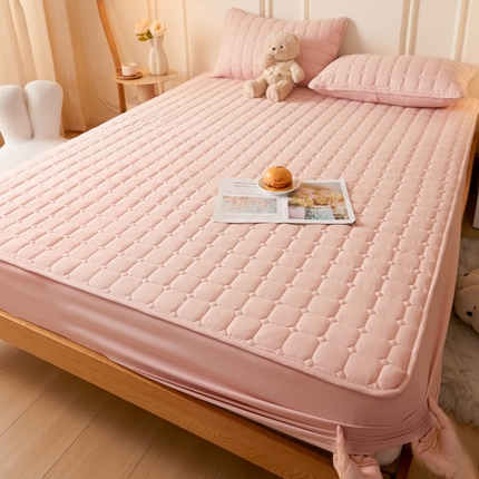 91家纺网 家纺一手货源 找家纺 （总）九亭家纺 2025新款A类水洗棉夹棉防水床笠