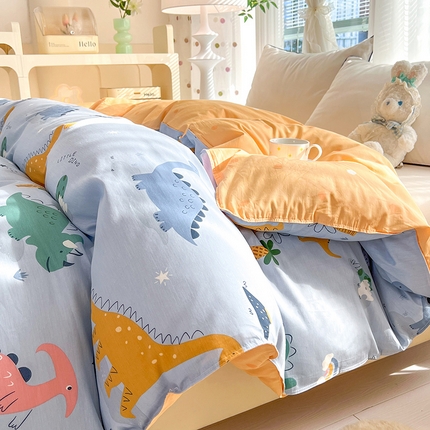 91家纺网 家纺一手货源 找家纺 （总）棉立方家纺 2024年6月新出款式全棉印花四件套单品系列-被套