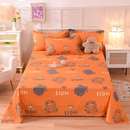 91家纺网 家纺一手货源 找家纺 （总）棉立方家纺 2024新款全棉喷气印花四件套单品系列-床单