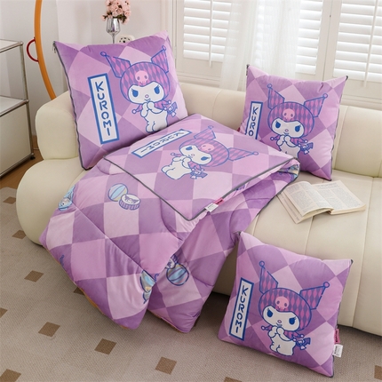 （总）照世家纺 2024新款三丽鸥印花抱枕被（控价59、82、109、139）