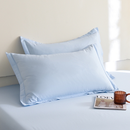 91家纺网 家纺一手货源 找家纺 （总）棉立方家纺 2023新款亲肤全棉纯色单品套件系列-单独枕套