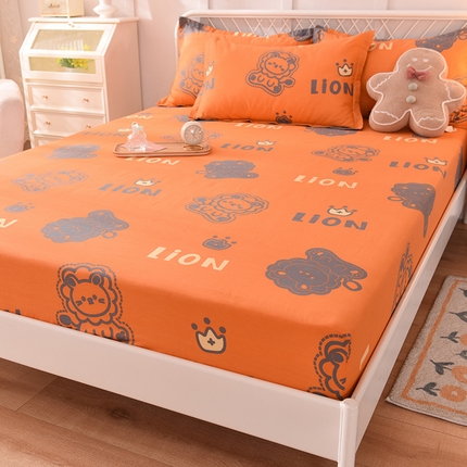 91家纺网 家纺一手货源 找家纺 （总）棉立方家纺 2024新款全棉喷气印花四件套单品系列-床笠