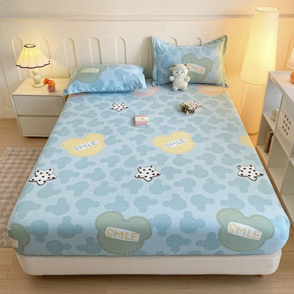 91家纺网 家纺一手货源 找家纺 （总）棉立方家纺 2024新款A类加厚生态磨毛单床笠