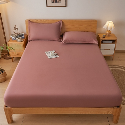 91家纺网 家纺一手货源 找家纺 （总）棉立方家纺 2024新款A类全棉纯色单床笠