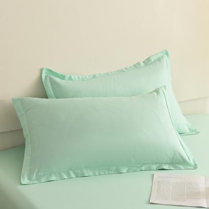 91家纺网 家纺一手货源 找家纺 （总）棉立方家纺 2023新款亲肤全棉纯色单品套件系列-单独枕套