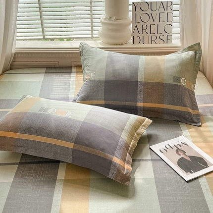 91家纺网 家纺一手货源 找家纺 （总）棉立方家纺 2024年6月新出款式全棉印花四件套单品系列-枕套