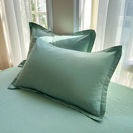 91家纺网 家纺一手货源 找家纺 （总）棉立方家纺 2023新款亲肤全棉纯色单品套件系列-单独枕套