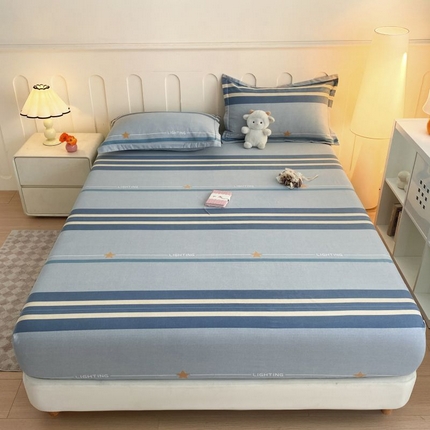 91家纺网 家纺一手货源 找家纺 （总）棉立方家纺 2024新款A类加厚生态磨毛单床笠