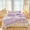 91家纺网 家纺一手货源 找家纺 虹星家纺 2024新款A类全棉夹棉床盖四件套-洛香忆梦 洛香忆梦-优雅紫