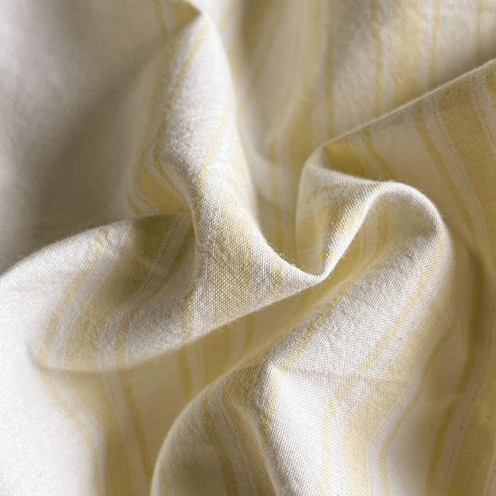 91家纺网 家纺一手货源 找家纺 雅居纺家纺 2024新款100%全棉简约提花四件套 如初-黄